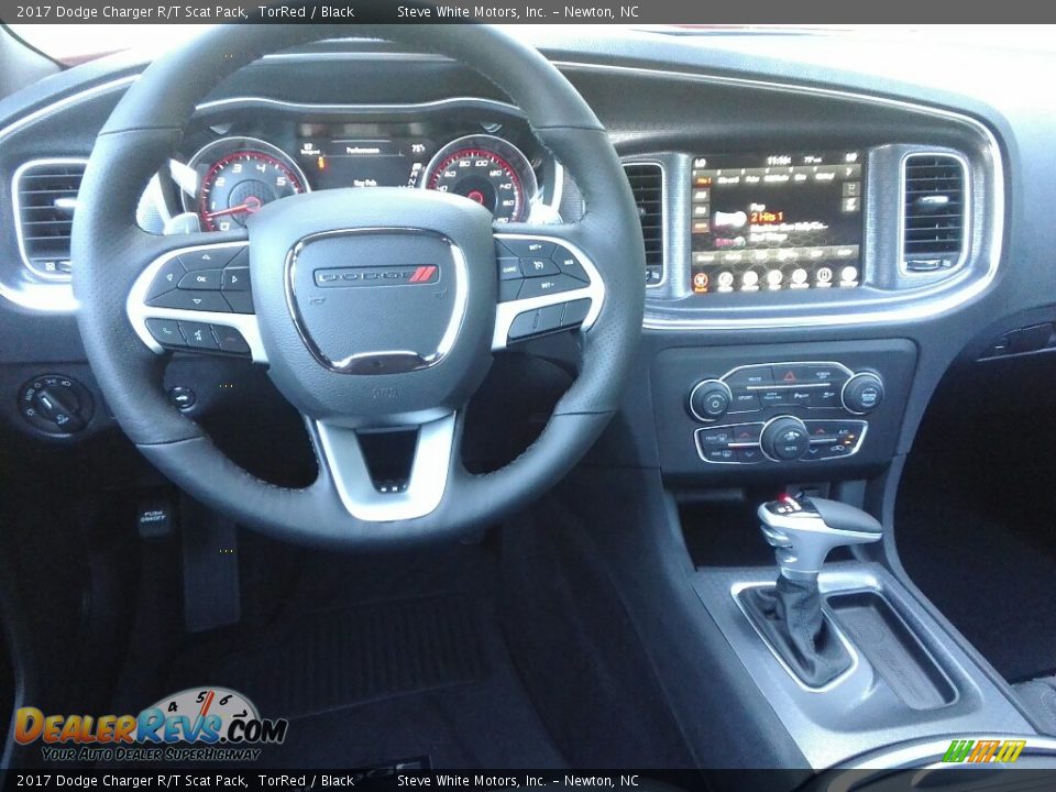 2017 Dodge Charger R/T Scat Pack TorRed / Black Photo #28