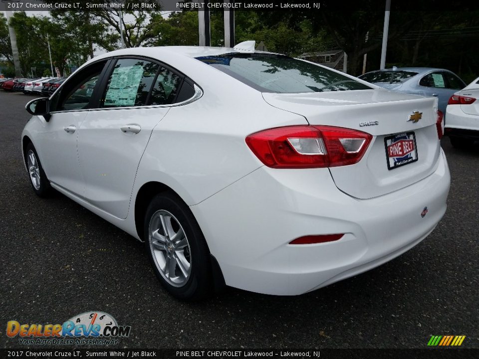 2017 Chevrolet Cruze LT Summit White / Jet Black Photo #4