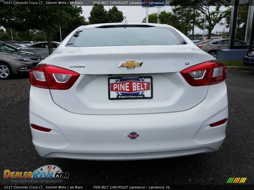 2017 Chevrolet Cruze LT Summit White / Jet Black Photo #5