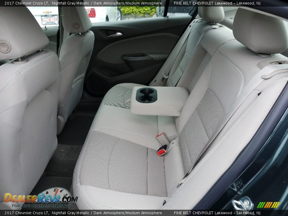2017 Chevrolet Cruze LT Nightfall Gray Metallic / Dark Atmosphere/Medium Atmosphere Photo #6
