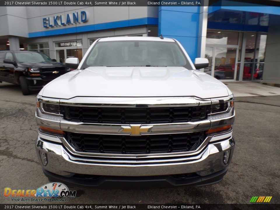 2017 Chevrolet Silverado 1500 LT Double Cab 4x4 Summit White / Jet Black Photo #2