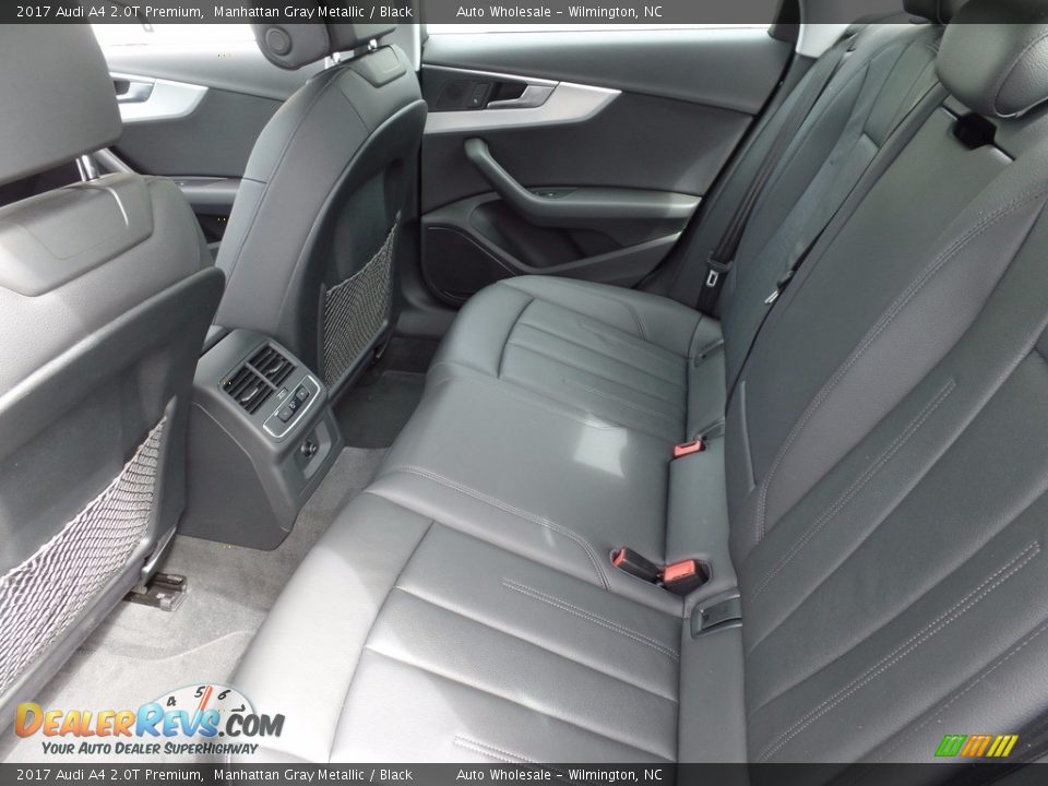 Rear Seat of 2017 Audi A4 2.0T Premium Photo #12