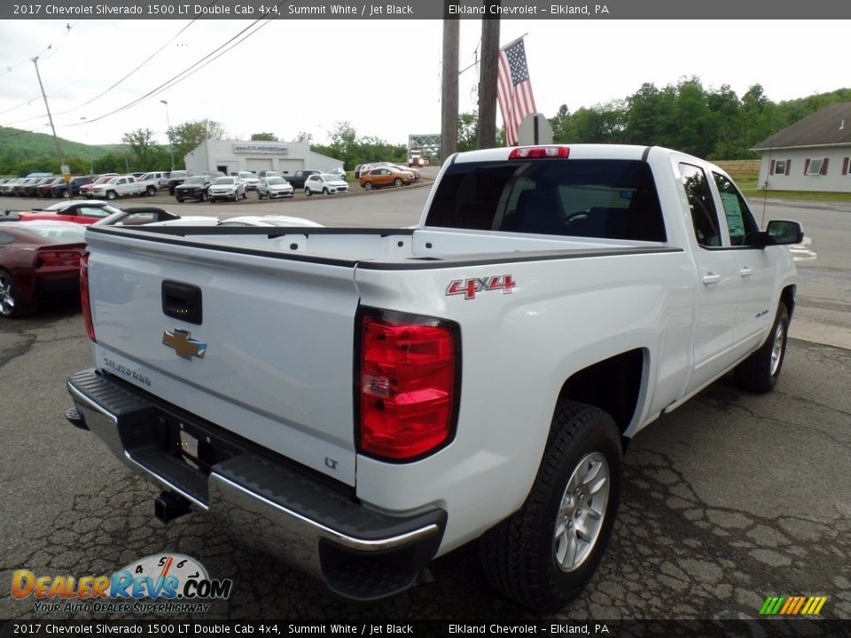 2017 Chevrolet Silverado 1500 LT Double Cab 4x4 Summit White / Jet Black Photo #5