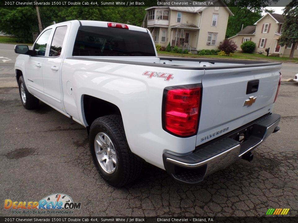 2017 Chevrolet Silverado 1500 LT Double Cab 4x4 Summit White / Jet Black Photo #7