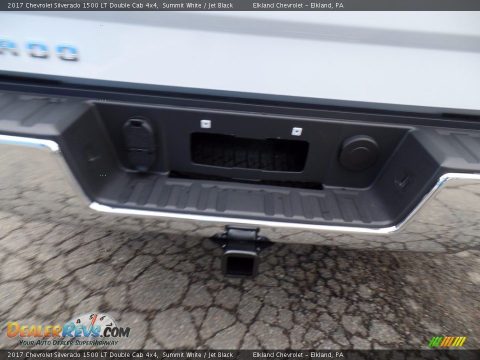 2017 Chevrolet Silverado 1500 LT Double Cab 4x4 Summit White / Jet Black Photo #10