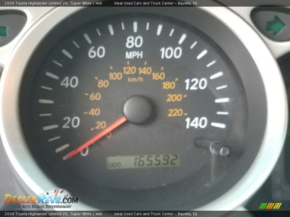 2004 Toyota Highlander Limited V6 Super White / Ash Photo #15