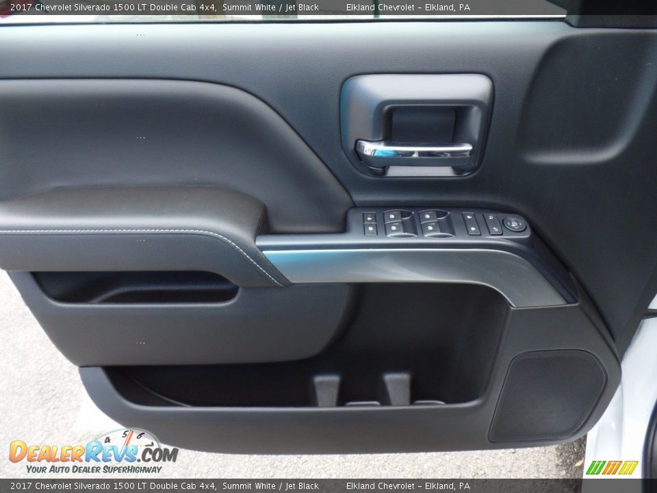 2017 Chevrolet Silverado 1500 LT Double Cab 4x4 Summit White / Jet Black Photo #13
