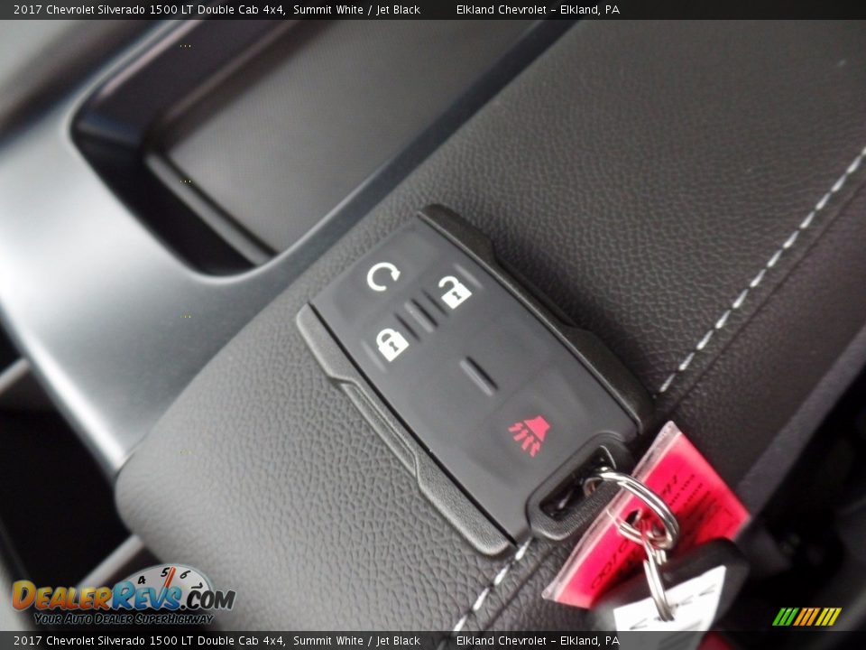 2017 Chevrolet Silverado 1500 LT Double Cab 4x4 Summit White / Jet Black Photo #17