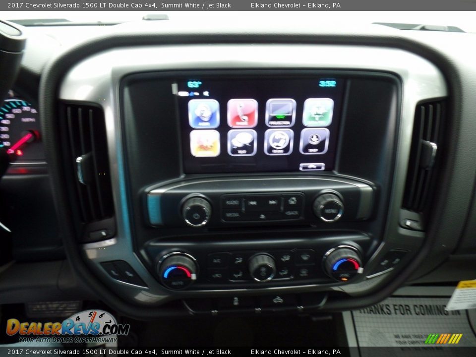 2017 Chevrolet Silverado 1500 LT Double Cab 4x4 Summit White / Jet Black Photo #26
