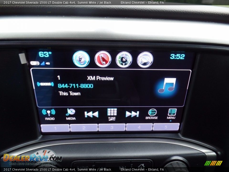 2017 Chevrolet Silverado 1500 LT Double Cab 4x4 Summit White / Jet Black Photo #28