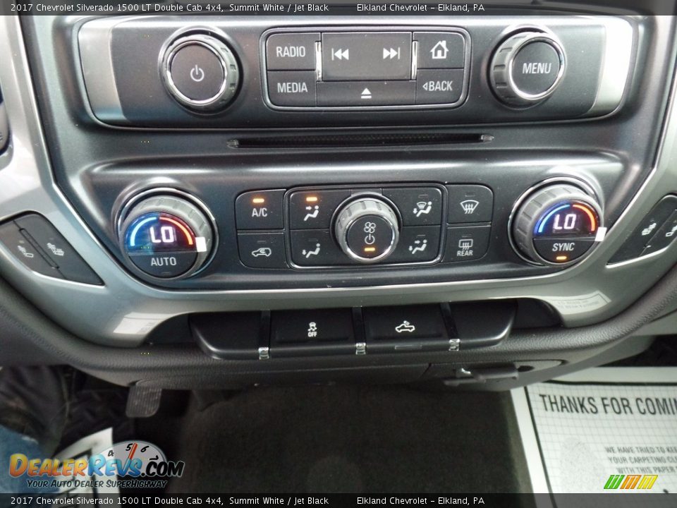2017 Chevrolet Silverado 1500 LT Double Cab 4x4 Summit White / Jet Black Photo #31