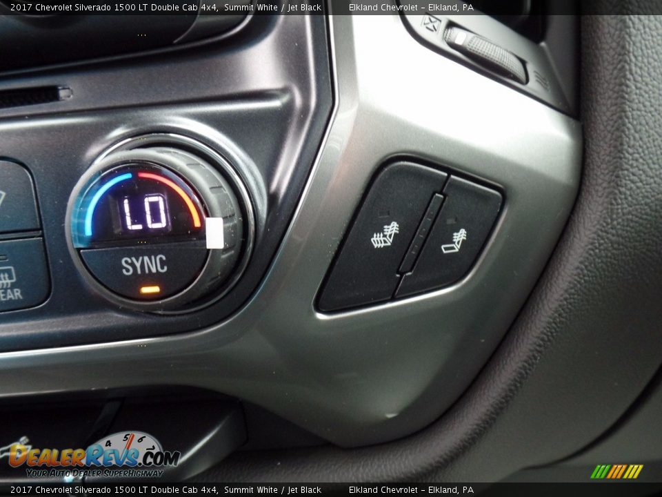 2017 Chevrolet Silverado 1500 LT Double Cab 4x4 Summit White / Jet Black Photo #33