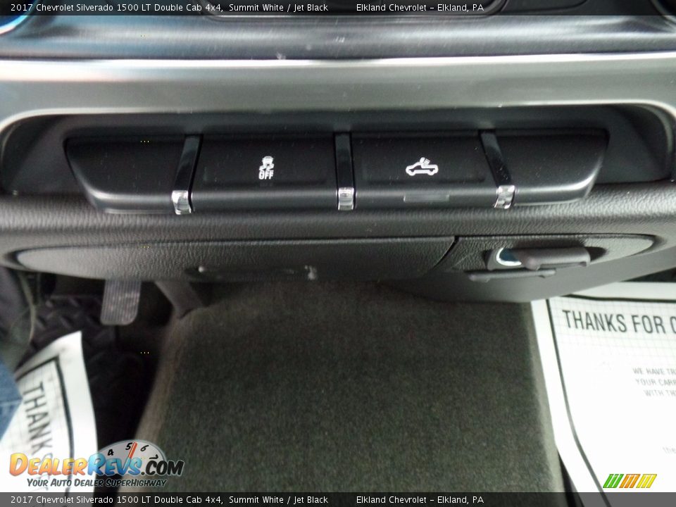 2017 Chevrolet Silverado 1500 LT Double Cab 4x4 Summit White / Jet Black Photo #34