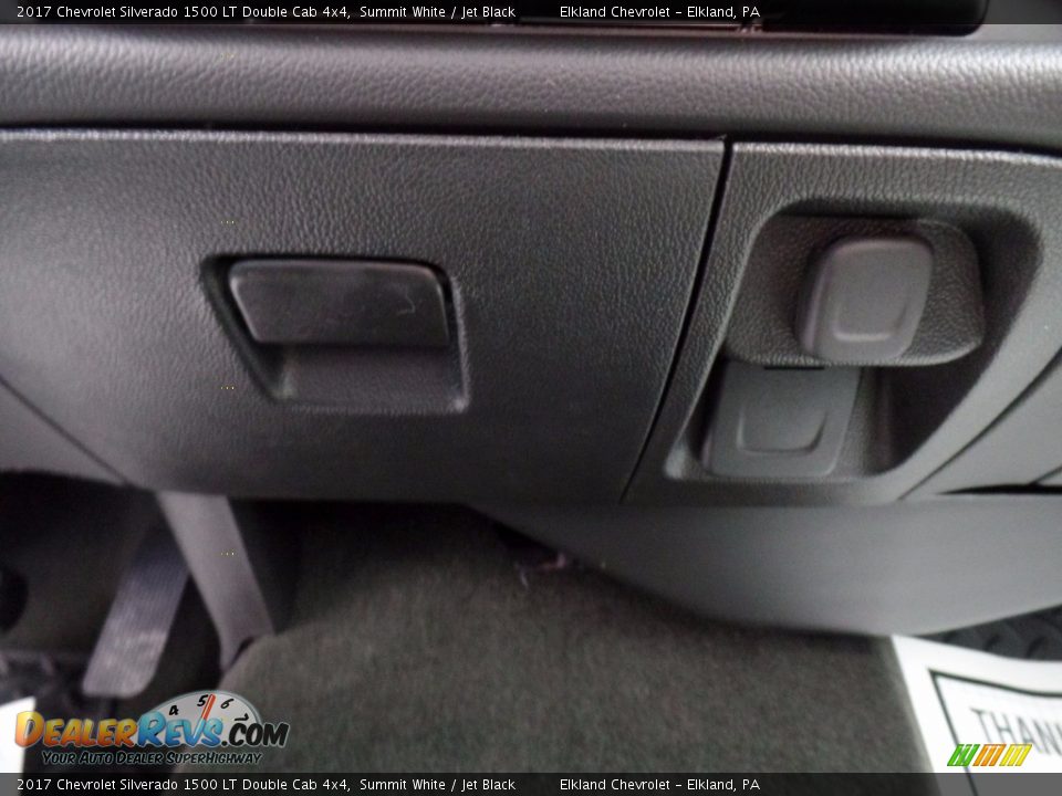 2017 Chevrolet Silverado 1500 LT Double Cab 4x4 Summit White / Jet Black Photo #35