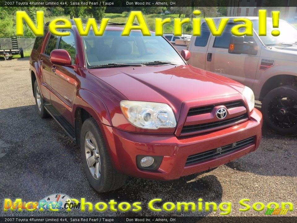 2007 Toyota 4Runner Limited 4x4 Salsa Red Pearl / Taupe Photo #1