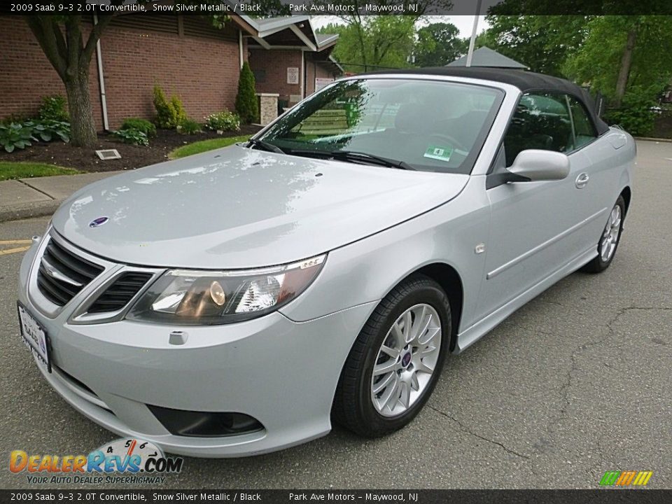 Front 3/4 View of 2009 Saab 9-3 2.0T Convertible Photo #1