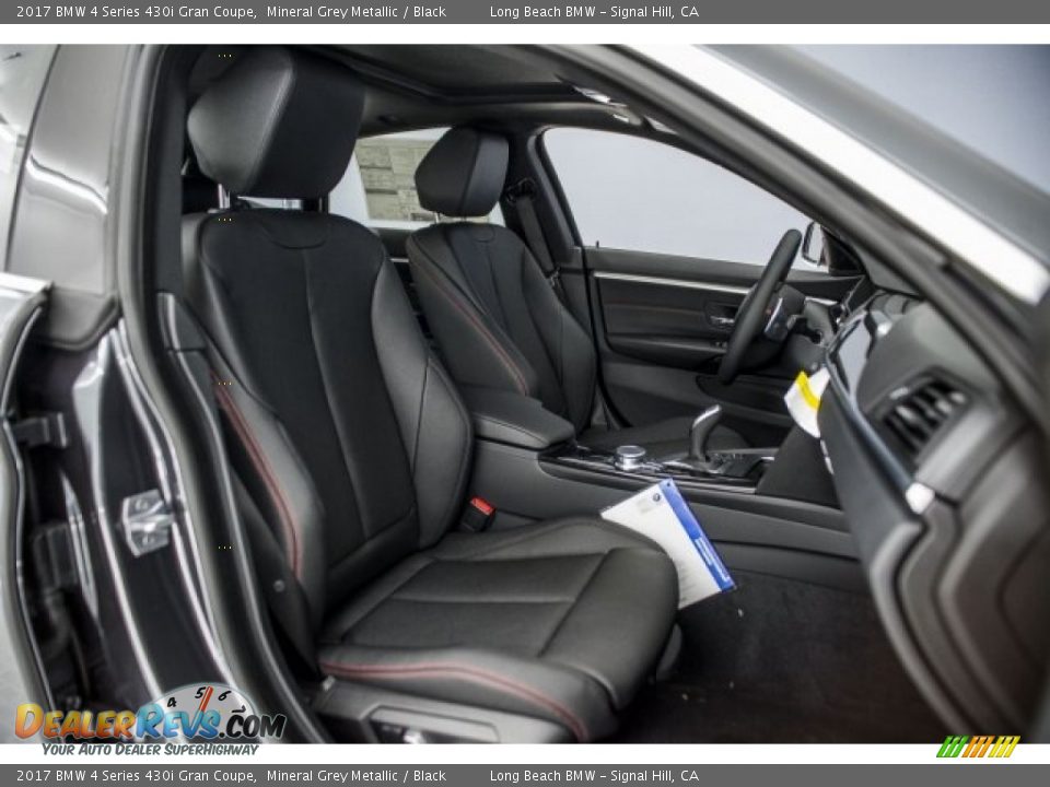 2017 BMW 4 Series 430i Gran Coupe Mineral Grey Metallic / Black Photo #2