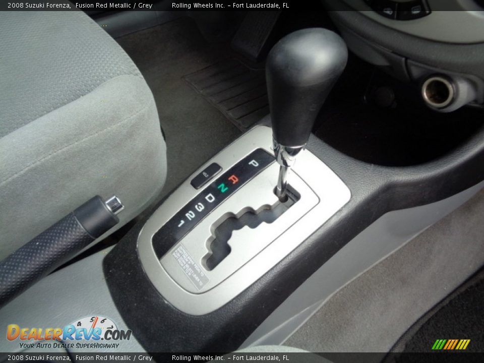 2008 Suzuki Forenza Fusion Red Metallic / Grey Photo #14