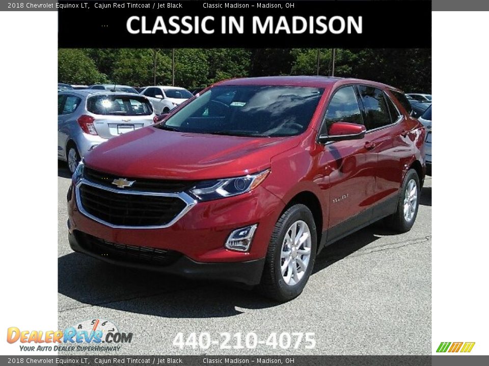 2018 Chevrolet Equinox LT Cajun Red Tintcoat / Jet Black Photo #1