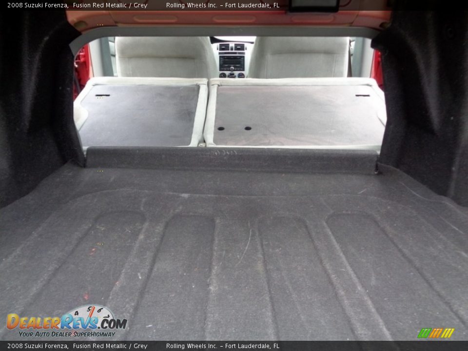 2008 Suzuki Forenza Fusion Red Metallic / Grey Photo #16