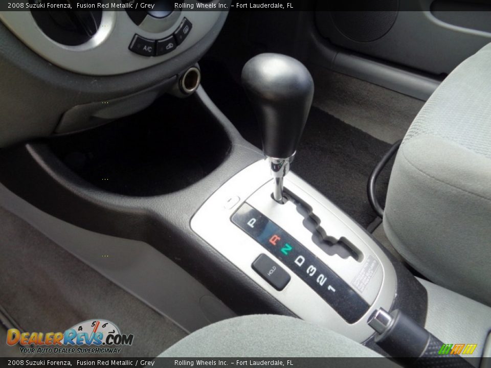 2008 Suzuki Forenza Fusion Red Metallic / Grey Photo #23