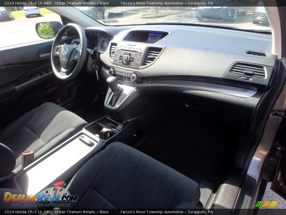2014 Honda CR-V LX AWD Urban Titanium Metallic / Black Photo #12