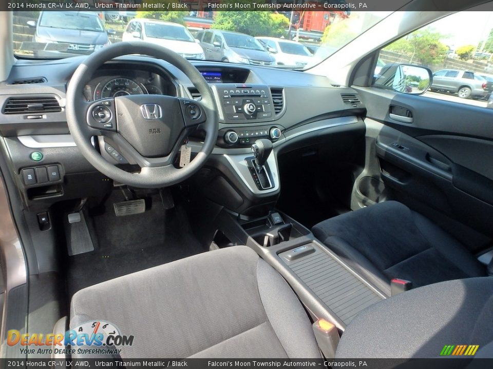 2014 Honda CR-V LX AWD Urban Titanium Metallic / Black Photo #18