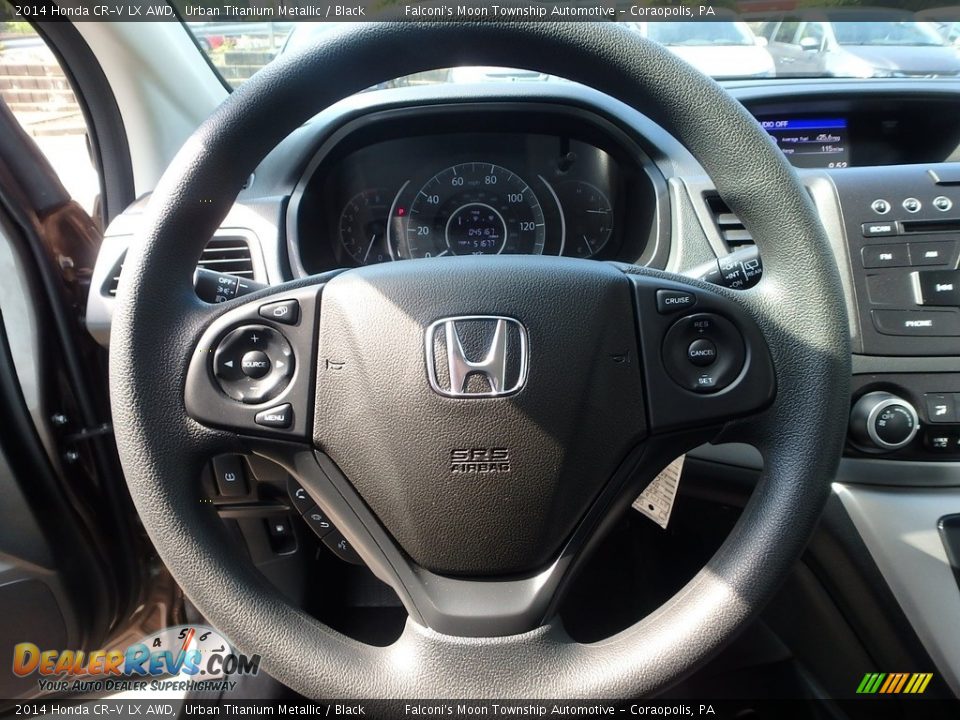 2014 Honda CR-V LX AWD Urban Titanium Metallic / Black Photo #21
