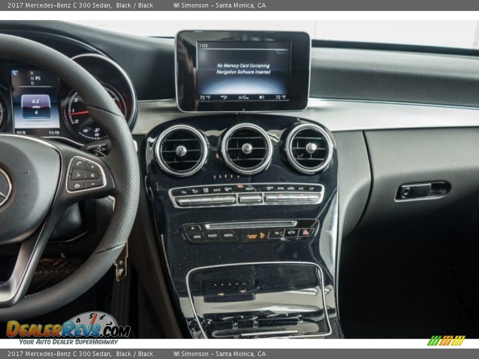 2017 Mercedes-Benz C 300 Sedan Black / Black Photo #5
