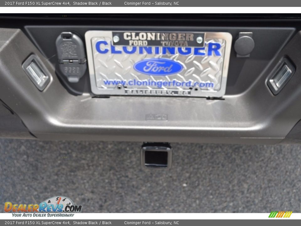 2017 Ford F150 XL SuperCrew 4x4 Shadow Black / Black Photo #5