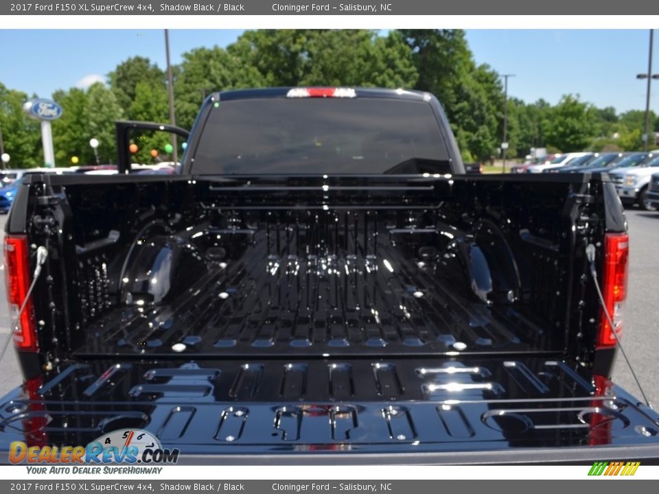 2017 Ford F150 XL SuperCrew 4x4 Shadow Black / Black Photo #6