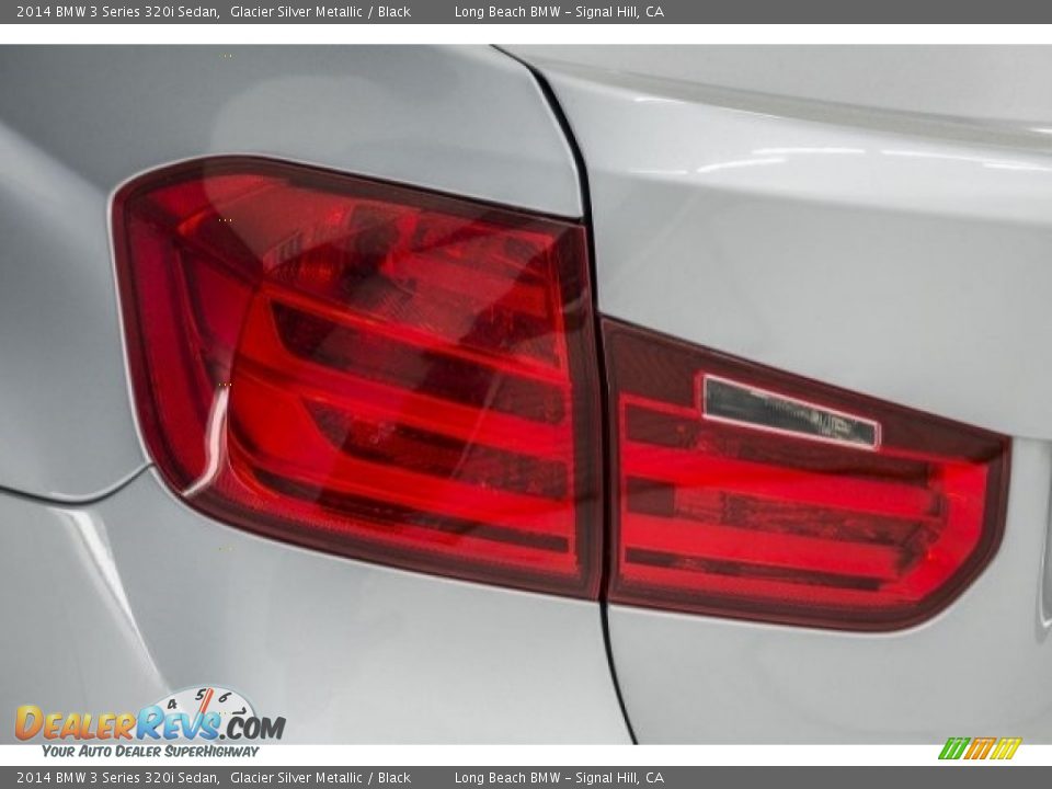 2014 BMW 3 Series 320i Sedan Glacier Silver Metallic / Black Photo #20