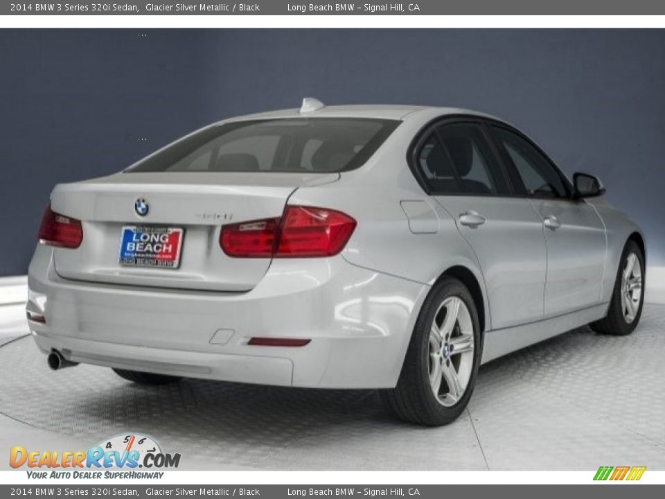 2014 BMW 3 Series 320i Sedan Glacier Silver Metallic / Black Photo #30