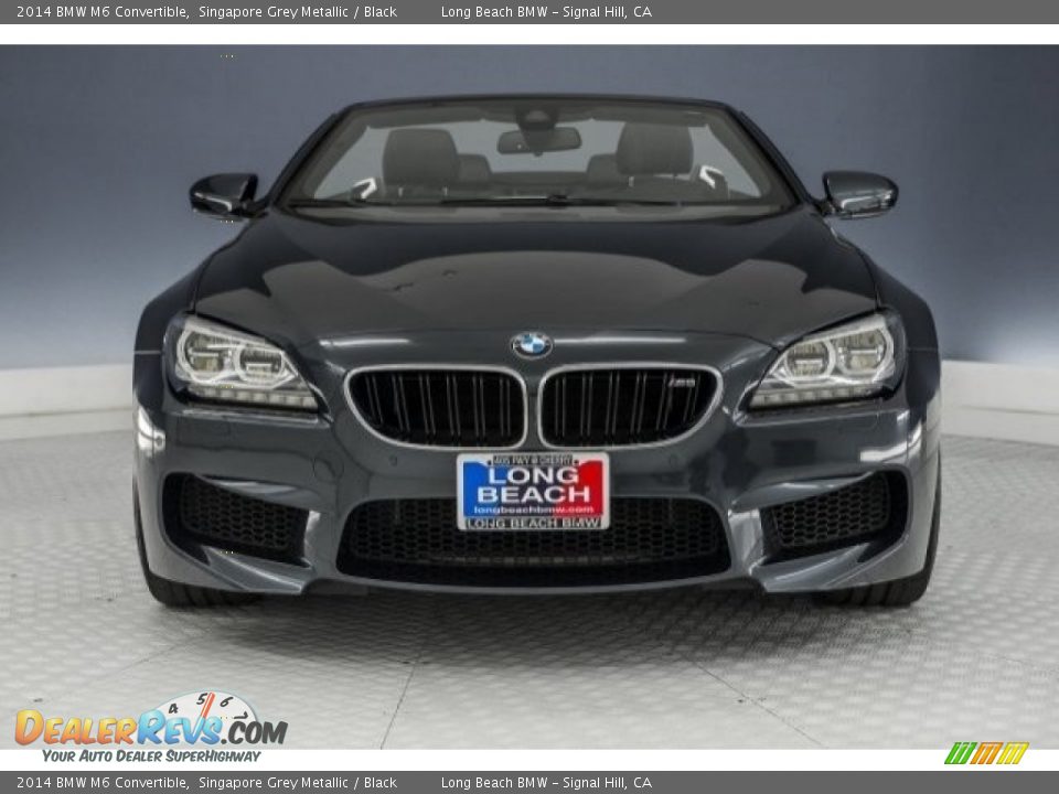 2014 BMW M6 Convertible Singapore Grey Metallic / Black Photo #2