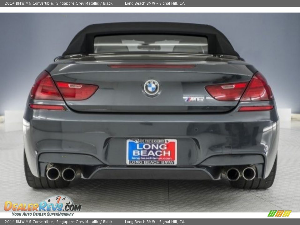 2014 BMW M6 Convertible Singapore Grey Metallic / Black Photo #3