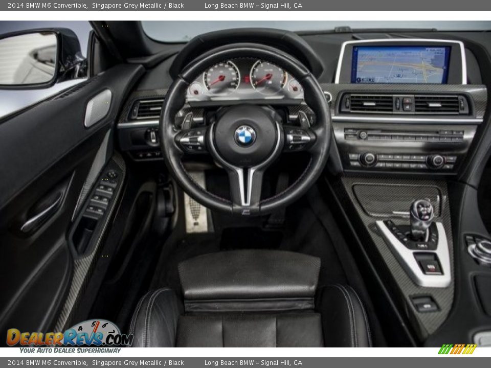 2014 BMW M6 Convertible Singapore Grey Metallic / Black Photo #4