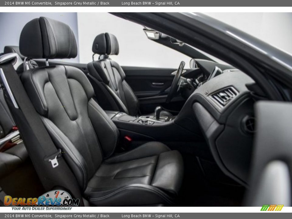 2014 BMW M6 Convertible Singapore Grey Metallic / Black Photo #6