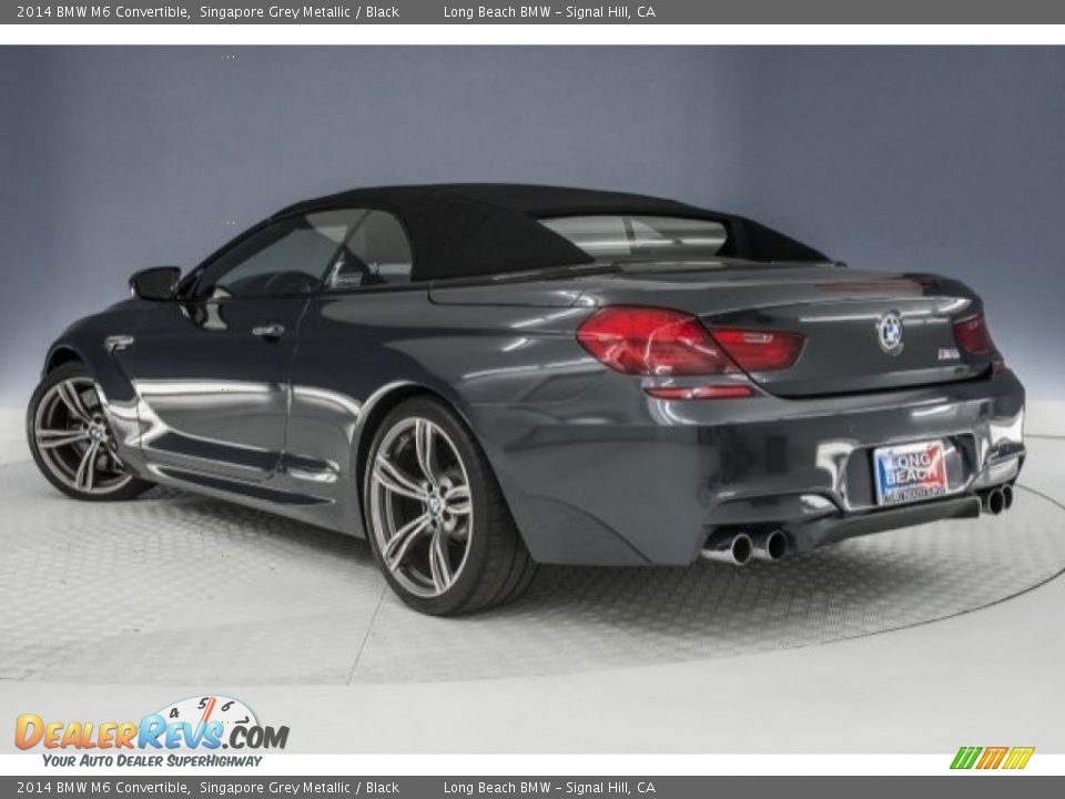2014 BMW M6 Convertible Singapore Grey Metallic / Black Photo #10