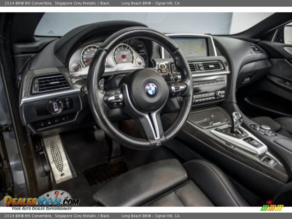 2014 BMW M6 Convertible Singapore Grey Metallic / Black Photo #15