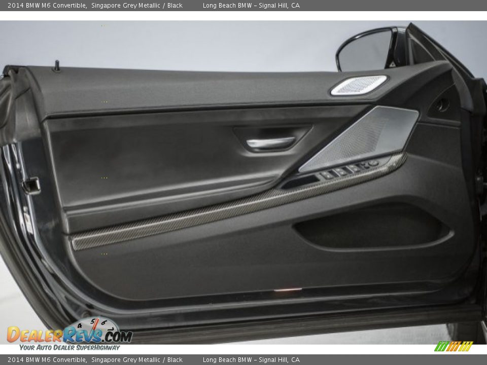 2014 BMW M6 Convertible Singapore Grey Metallic / Black Photo #19
