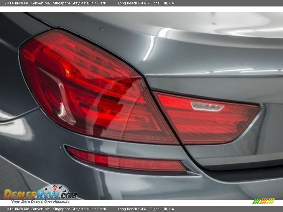 2014 BMW M6 Convertible Singapore Grey Metallic / Black Photo #20