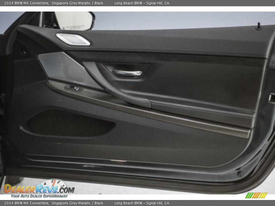 2014 BMW M6 Convertible Singapore Grey Metallic / Black Photo #23