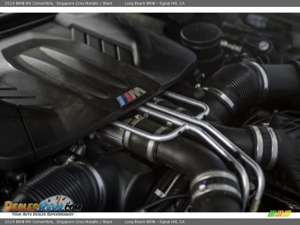 2014 BMW M6 Convertible Singapore Grey Metallic / Black Photo #24