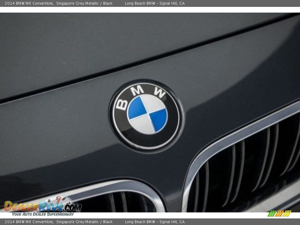 2014 BMW M6 Convertible Singapore Grey Metallic / Black Photo #26