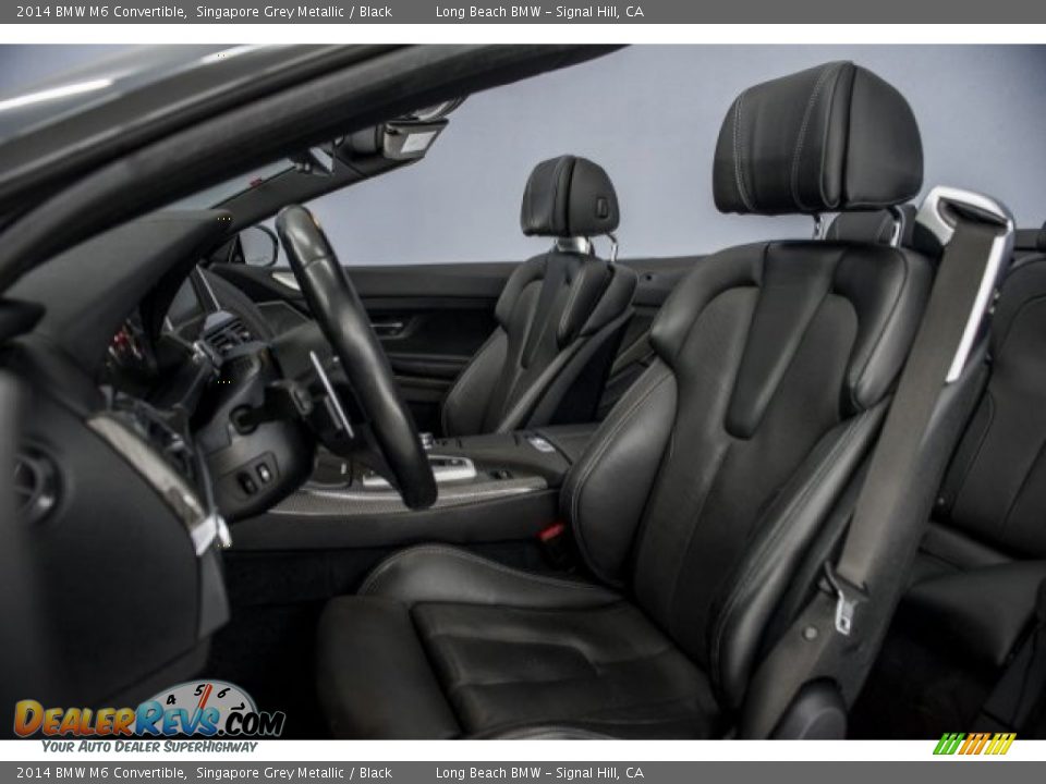 2014 BMW M6 Convertible Singapore Grey Metallic / Black Photo #28