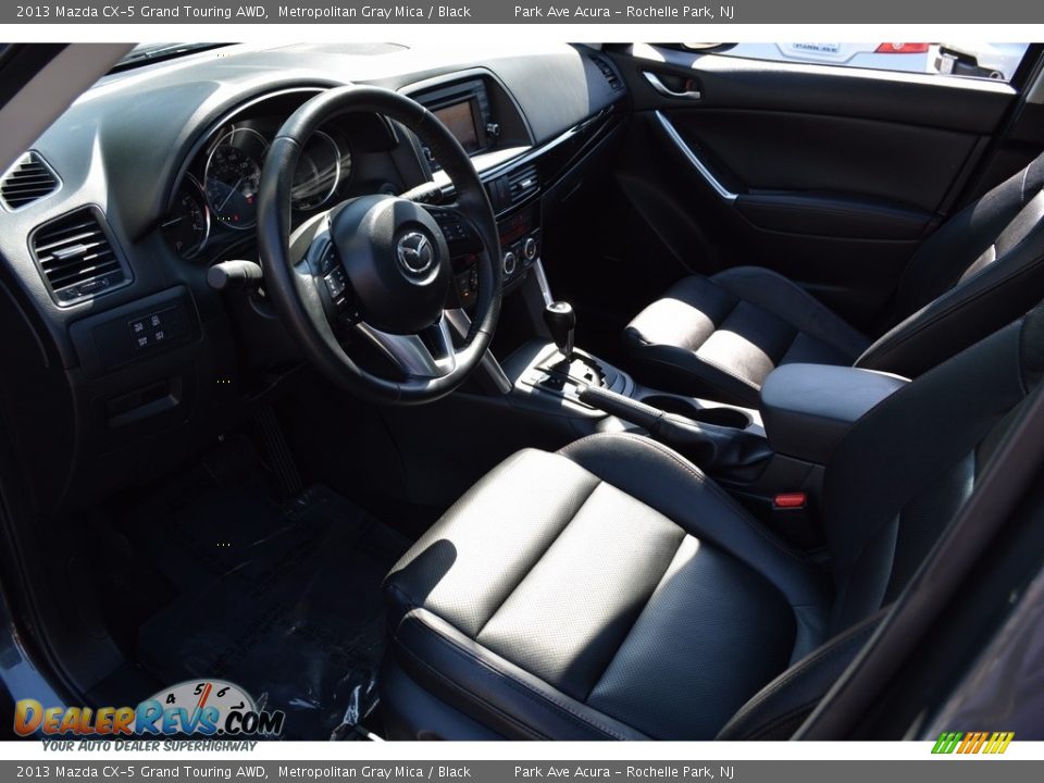 2013 Mazda CX-5 Grand Touring AWD Metropolitan Gray Mica / Black Photo #11
