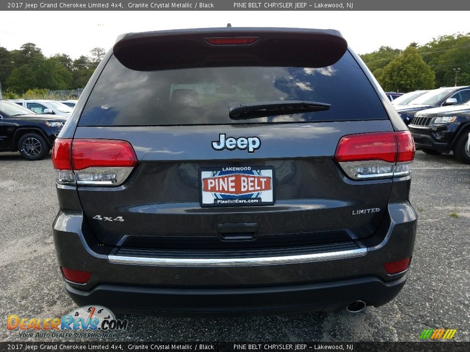 2017 Jeep Grand Cherokee Limited 4x4 Granite Crystal Metallic / Black Photo #5