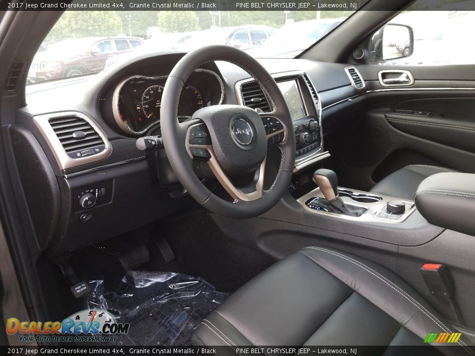 2017 Jeep Grand Cherokee Limited 4x4 Granite Crystal Metallic / Black Photo #7