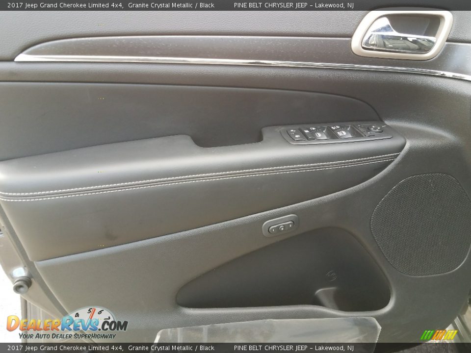 2017 Jeep Grand Cherokee Limited 4x4 Granite Crystal Metallic / Black Photo #8