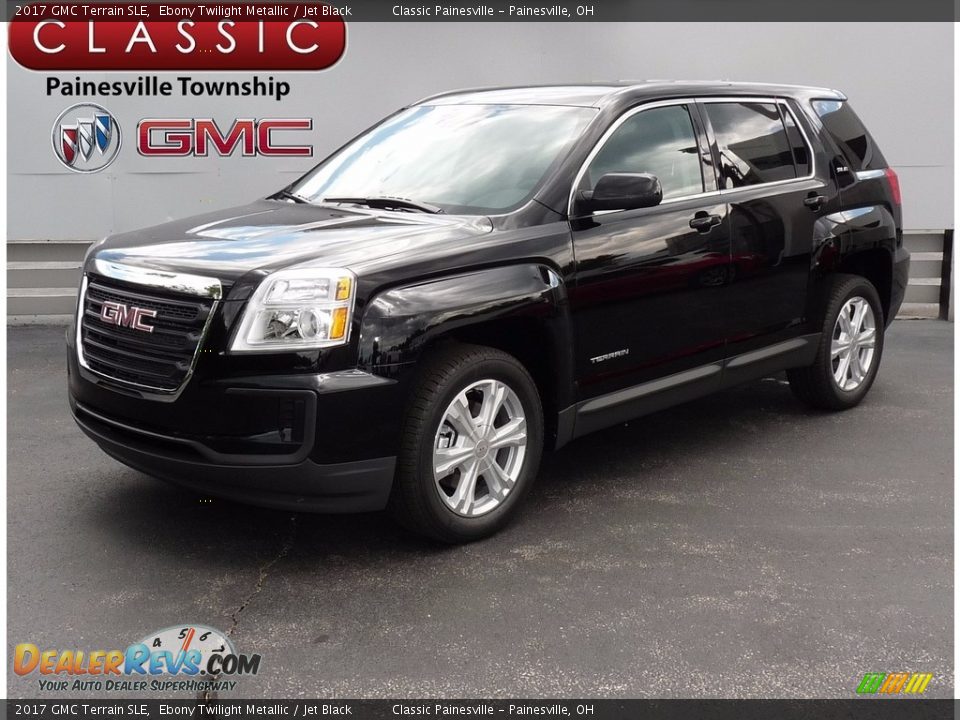 2017 GMC Terrain SLE Ebony Twilight Metallic / Jet Black Photo #1